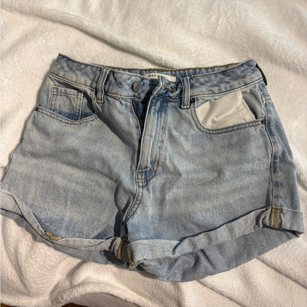 PacSun Light Blue Jean Shorts